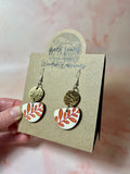 New! Autumn/Winter Wooden Earrings