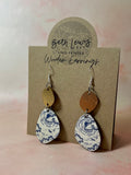 New! Autumn/Winter Wooden Earrings