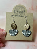 New! Autumn/Winter Wooden Earrings