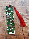 Handprinted Wooden Bookmarks