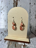 New! Autumn/Winter Wooden Earrings