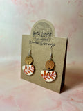 New! Autumn/Winter Wooden Earrings