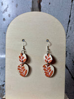 New! Autumn/Winter Wooden Earrings