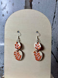 New! Autumn/Winter Wooden Earrings