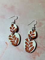 New! Autumn/Winter Wooden Earrings