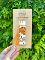 Handprinted Wooden Bookmarks