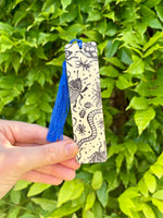 Handprinted Wooden Bookmarks