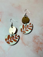 New! Autumn/Winter Wooden Earrings