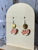 New! Autumn/Winter Wooden Earrings