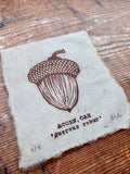 Pine cone and Acorn mini prints