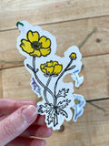 Wildflower gift tags