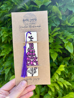 Handprinted Wooden Bookmarks