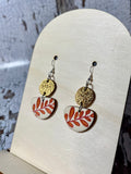 New! Autumn/Winter Wooden Earrings