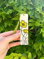 Handprinted Wooden Bookmarks