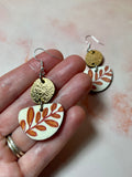 New! Autumn/Winter Wooden Earrings