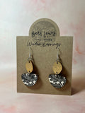 New! Autumn/Winter Wooden Earrings