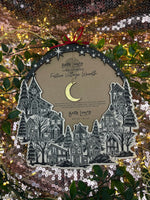 Festive village in the moonlight Wreath