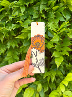 Handprinted Wooden Bookmarks