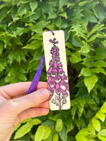 Handprinted Wooden Bookmarks