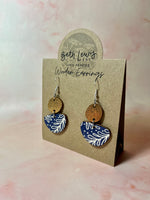 New! Autumn/Winter Wooden Earrings