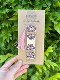 Handprinted Wooden Bookmarks