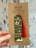 Handprinted Wooden Bookmarks