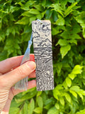 Handprinted Wooden Bookmarks