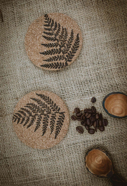 Cork Coasters - Various Designs