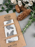 Handprinted Linen Ribbon