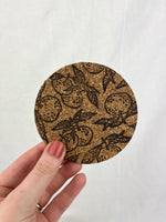 4 Clementine Design Cork Coasters