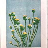 Original Poppies Lino Multilayer Print