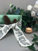 Handprinted Linen Ribbon
