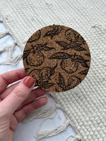 4 Clementine Design Cork Coasters
