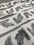 Handprinted Linen Ribbon