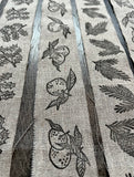 Handprinted Linen Ribbon